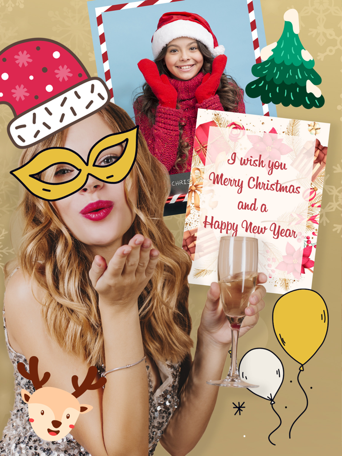 xmas frames – photo editor