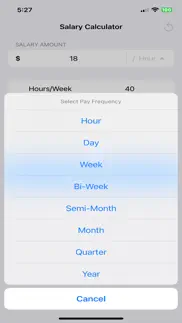 salary calculator: simple iphone screenshot 2