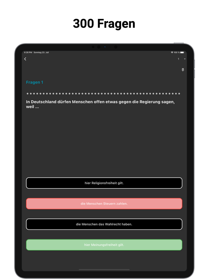 Leben in Deutschland Prüfung