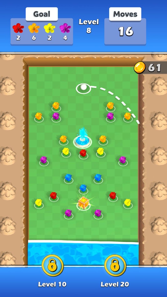 #2. Peggle Garden (iOS) 由: Nicolas Cazenave