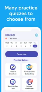 NCE Exam Prep 2023 Test screenshot #5 for iPhone