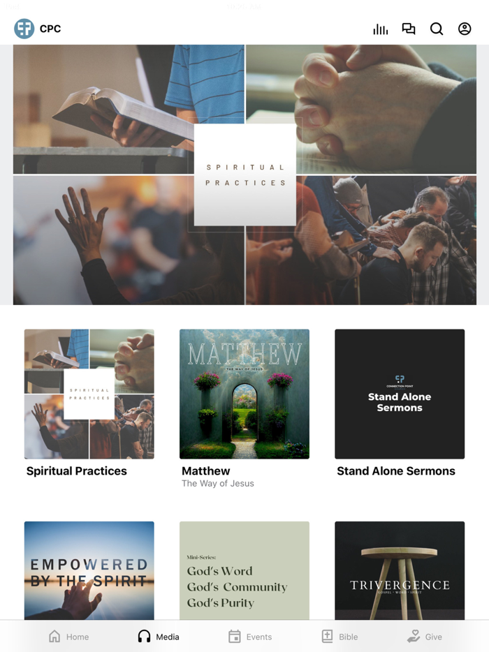 Connection Point Church App