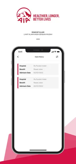Game screenshot AIA MY HEALTH hack