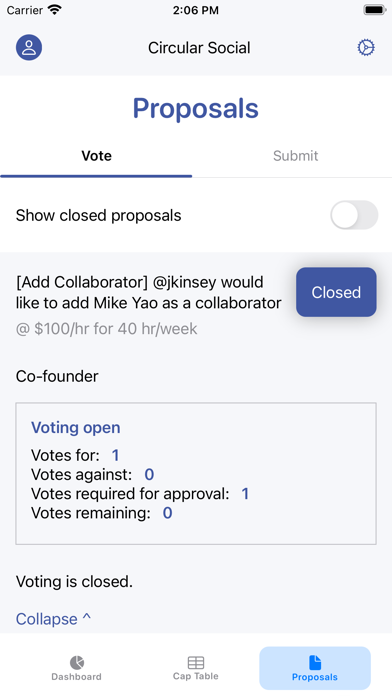 TeamTokens Screenshot