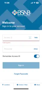 BSNB Mobile Banking screenshot #2 for iPhone