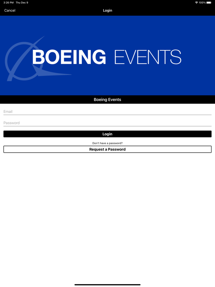 Boeing Events
