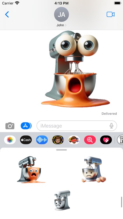 Food Mixer Stickers screenshot-5