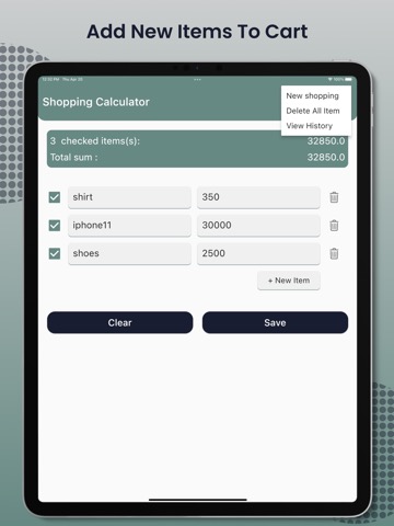 Shopping Calculator Appのおすすめ画像4