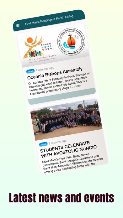 Screenshot 2 of Port Pirie Catholic App