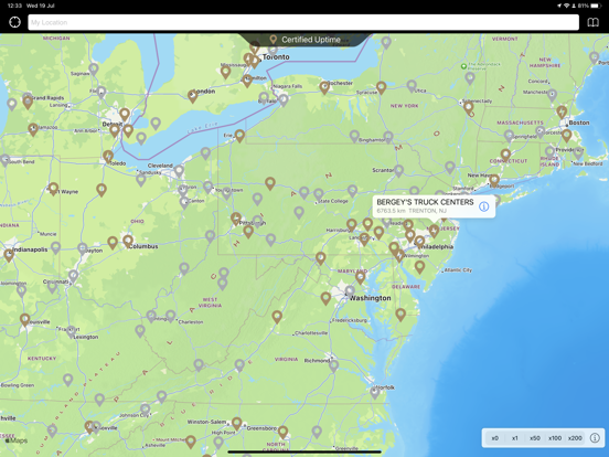 Mack Trucks Dealer Locator screenshot 2