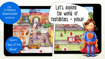 Tiny Firefighters: Kids' App Screenshot