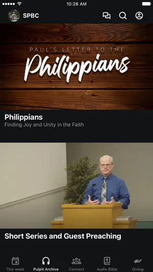 Summit Park Bible Church screenshot 2
