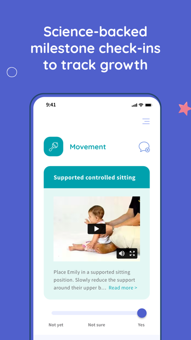 Baby Milestones & Development Screenshot