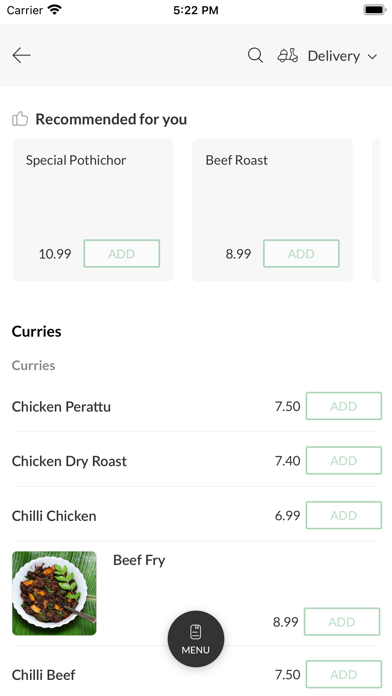 Kuttanad Taste Manchester Screenshot