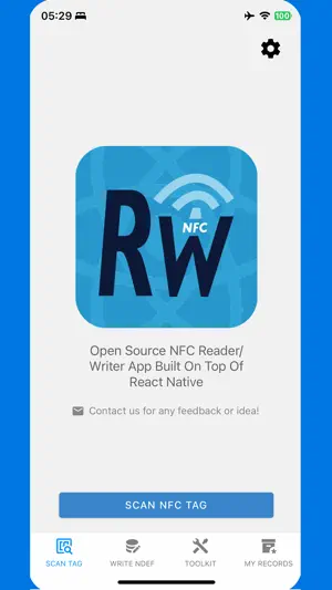 NFC ReWriter screenshot 1