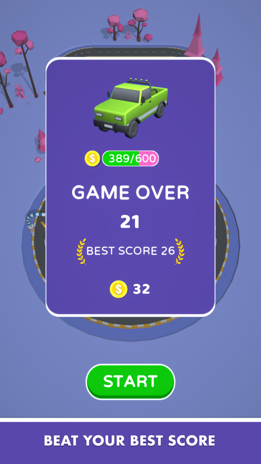 #4. Don't Crash! 3D (iOS) By: Super Spider Studios Private Limited