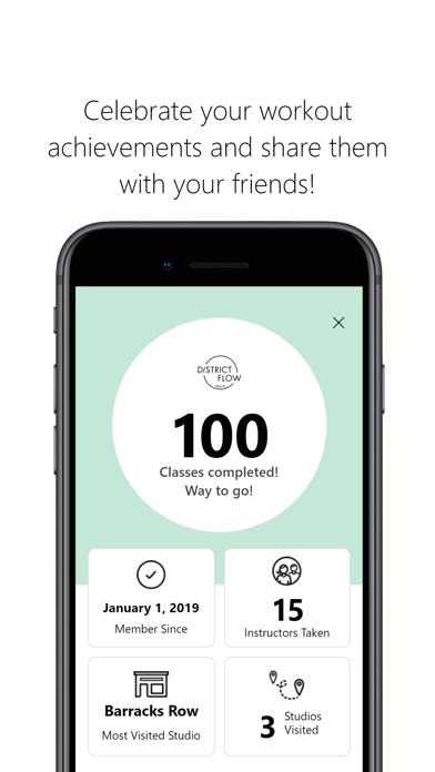 District Flow Yoga Screenshot