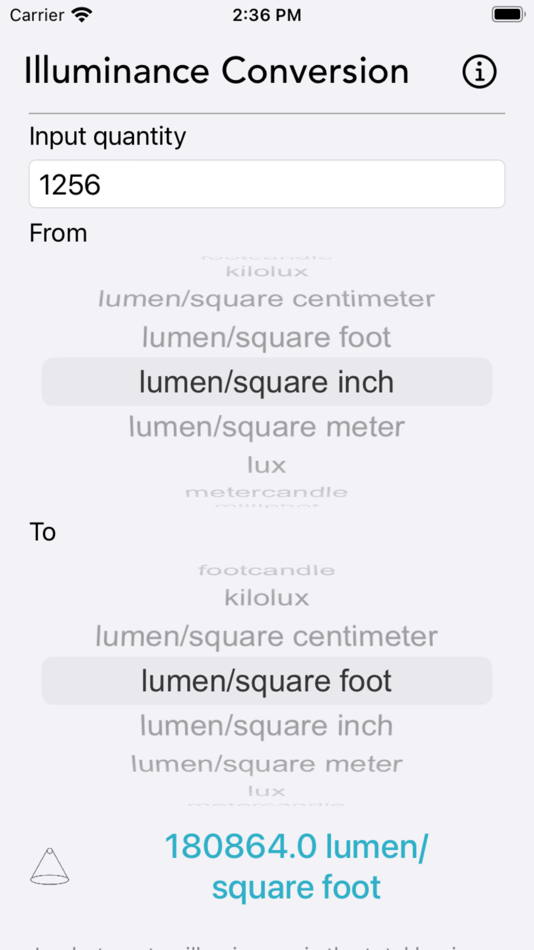 #9. Illuminance Conversion (iOS) 由: Nitrio
