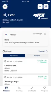 national institute for fitness iphone screenshot 2