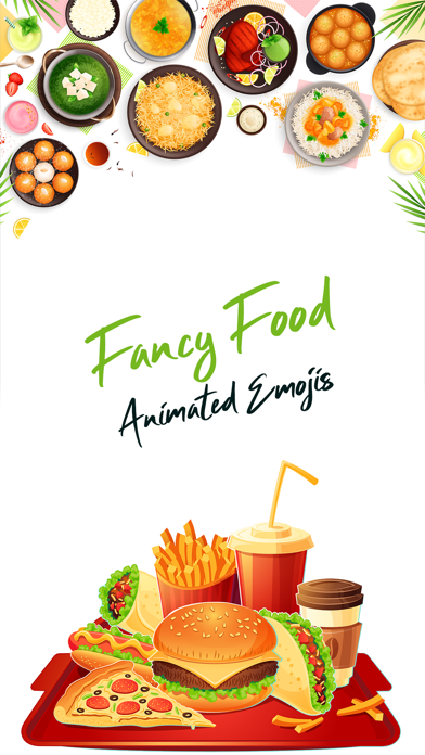 Screenshot #1 pour Fancy Food Animated Emojis