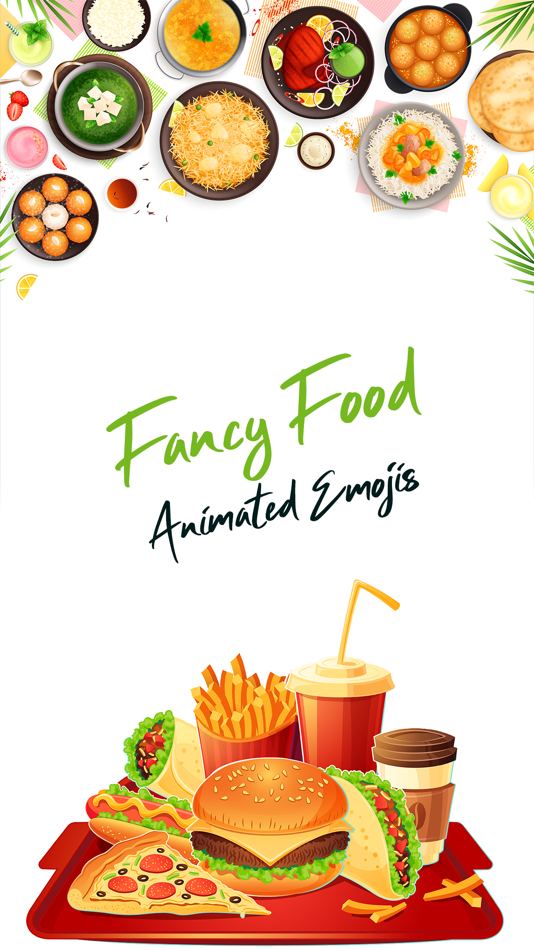 Fancy Food Animated Emojis - 1.2 - (iOS)