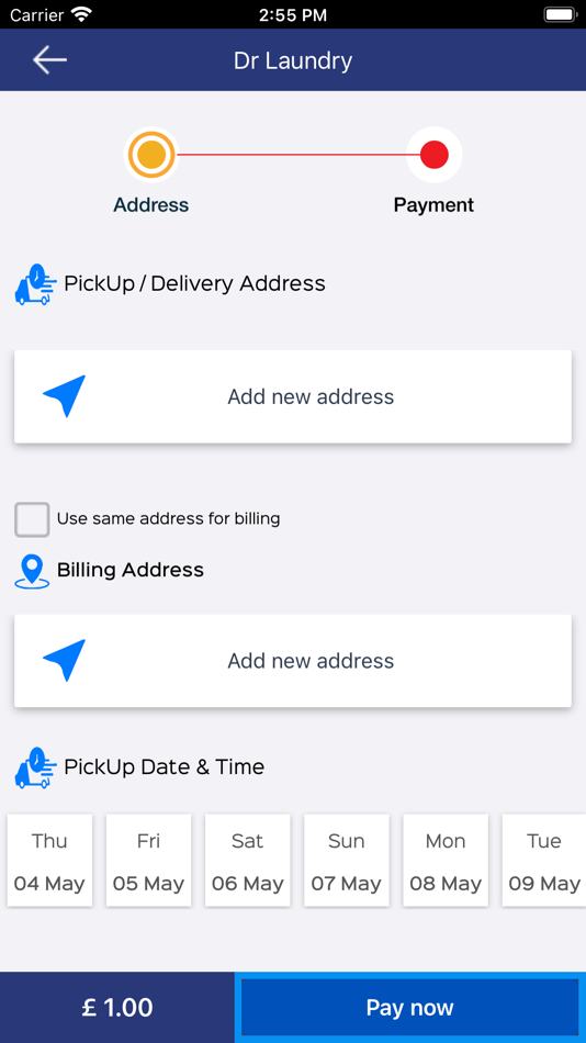 #4. DrLaundry (iOS) Podle: Dreams Technologies Limited