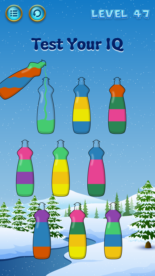 #5. Water Sort Puzzle Bottle Game (iOS) Podle: Kavita Gabani