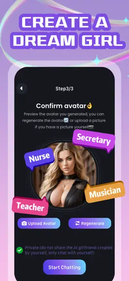 Game screenshot AIGirl:Chat with AI Girlfriend hack