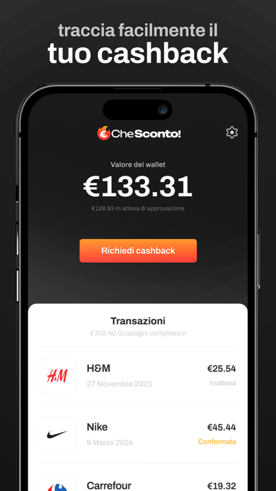 CheSconto! Cashback & Offers Screenshot