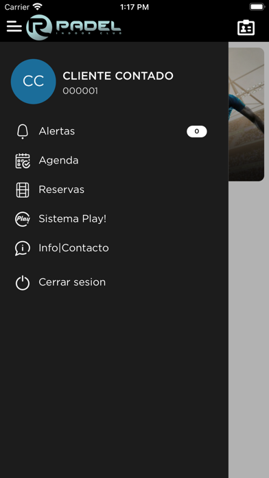 RPadel Indoor Club Screenshot