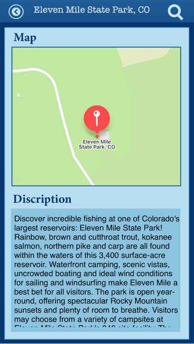 Colorado-State & National Park Screenshot