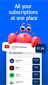 subscrab subscriptions manager iphone screenshot 1