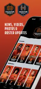 Houston Dynamo & Houston Dash screenshot #1 for iPhone