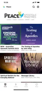 Peace Apostolic Ministries screenshot #1 for iPhone