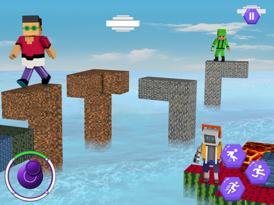 Only Jump Up : Craft Way Going iPad screenshot 2 - Games app