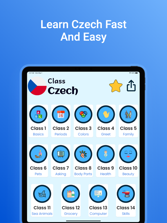 Screenshot #4 pour Czech Learning For Beginners