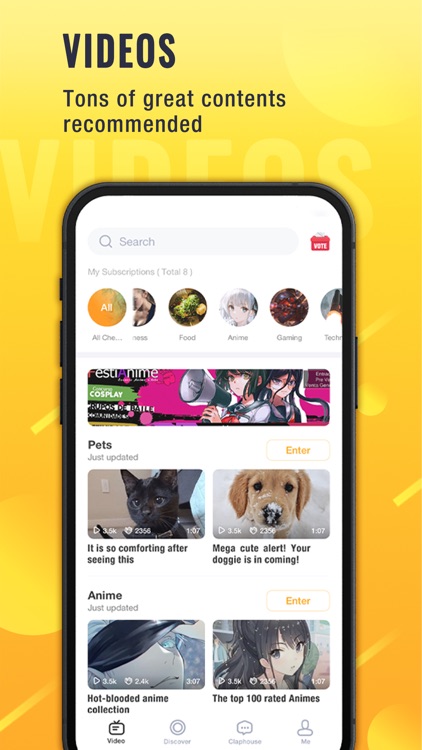 ClipClaps - Find your Interest