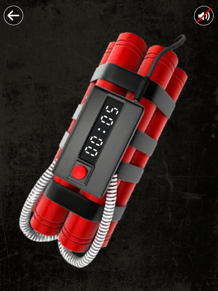 Time Bomb Prank Broken Screen