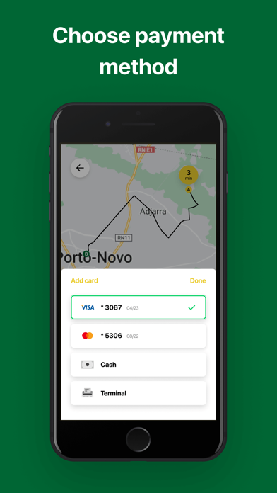 Beninfy: Taxi Benin Screenshot
