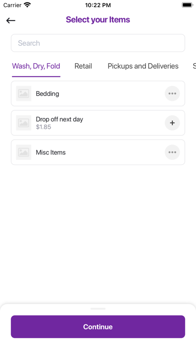 Laundry Drop- Laundry Delivery Screenshot
