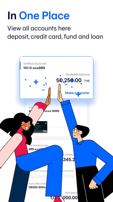 Bangkok Bank Mobile Banking Screenshot