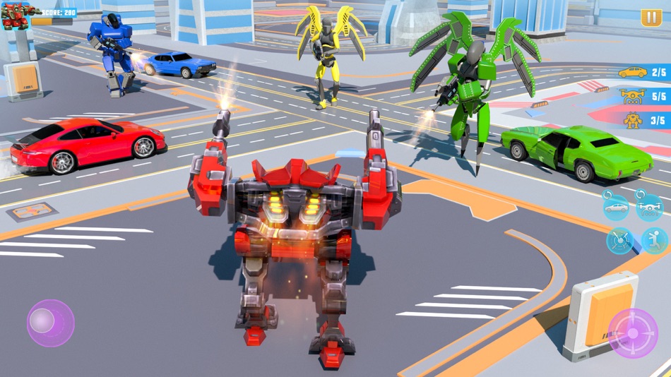 #3. Car Robot Transform - Strike (iOS) 来自: Hafiz Muhammad Sajid