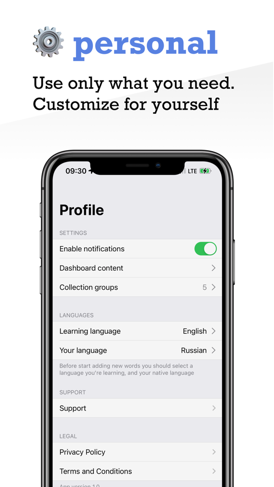 #6. Words Learning Tool (iOS) 由: Anatoliy Voropay