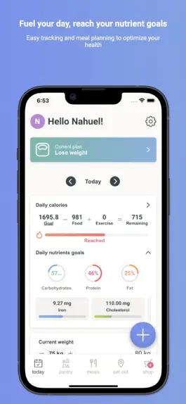 Game screenshot Youniq: Personalized nutrition mod apk