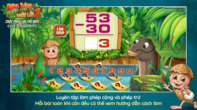 Đậu Lém Phiêu lưu ký - Toán 1 Screenshot