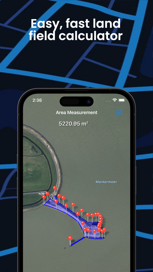 #3. GPS Land & Field Area Measure (iOS) Bởi: Lucas den Otter