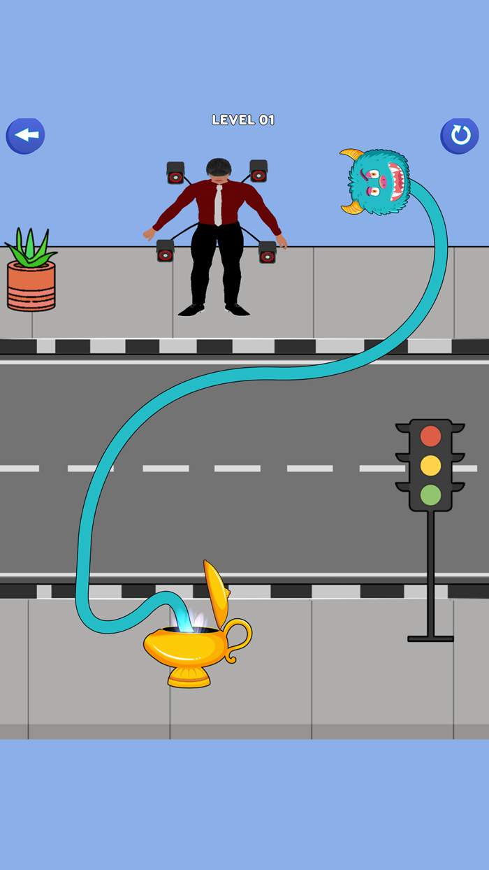 Lamp Monster - Robot Hunter