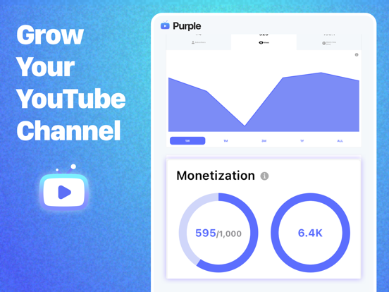Subscribers for YouTube App iPad screenshot 8 - Social Networking app