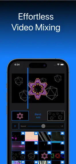 Game screenshot GoVJ: VJ video mixer mod apk