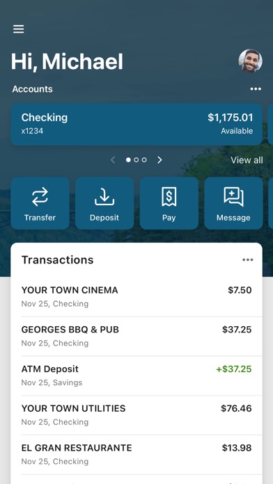 Peoples FCU Mobile Banking Screenshot